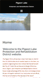 Mobile Screenshot of pigeonlake.org